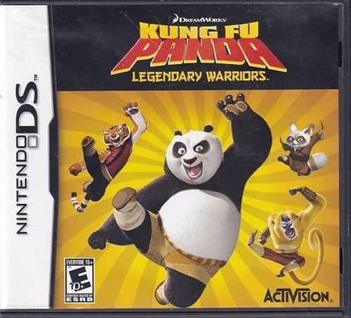 Dreamworks Kung Fu Panda Legendary Warriors - American - Nintendo DS (A Grade) (Used) (eng)